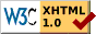 Valid XHTML 1.0 
  Transitional